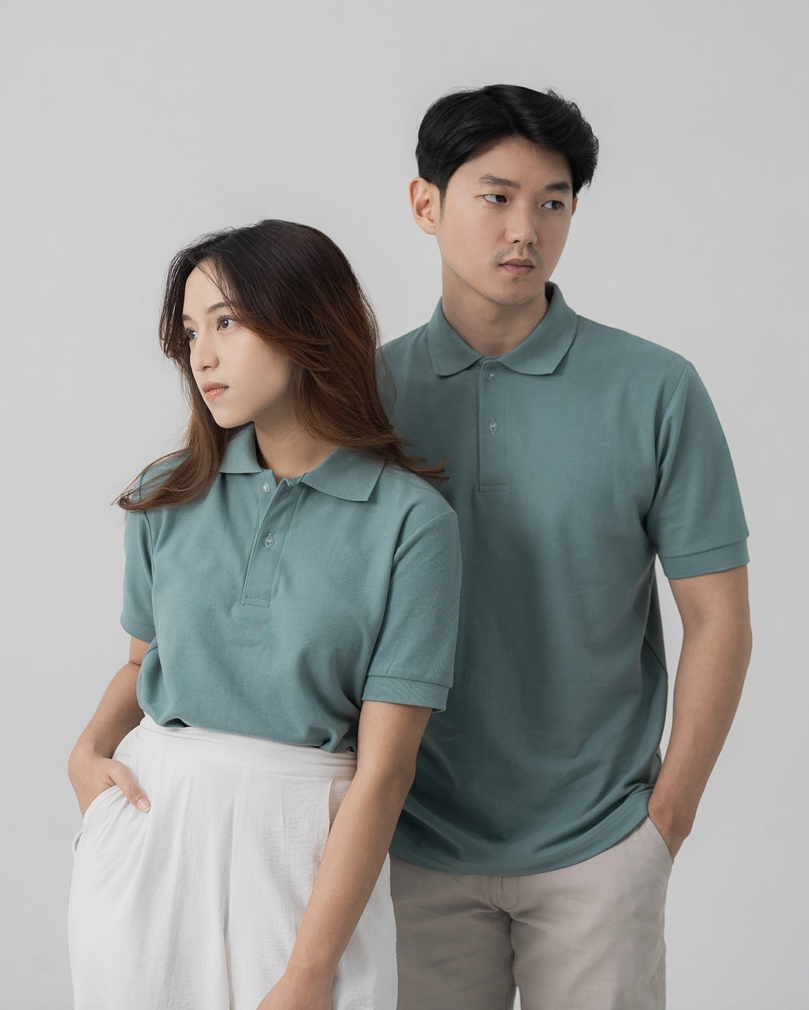 Akita Polo Shirt Mineral Green