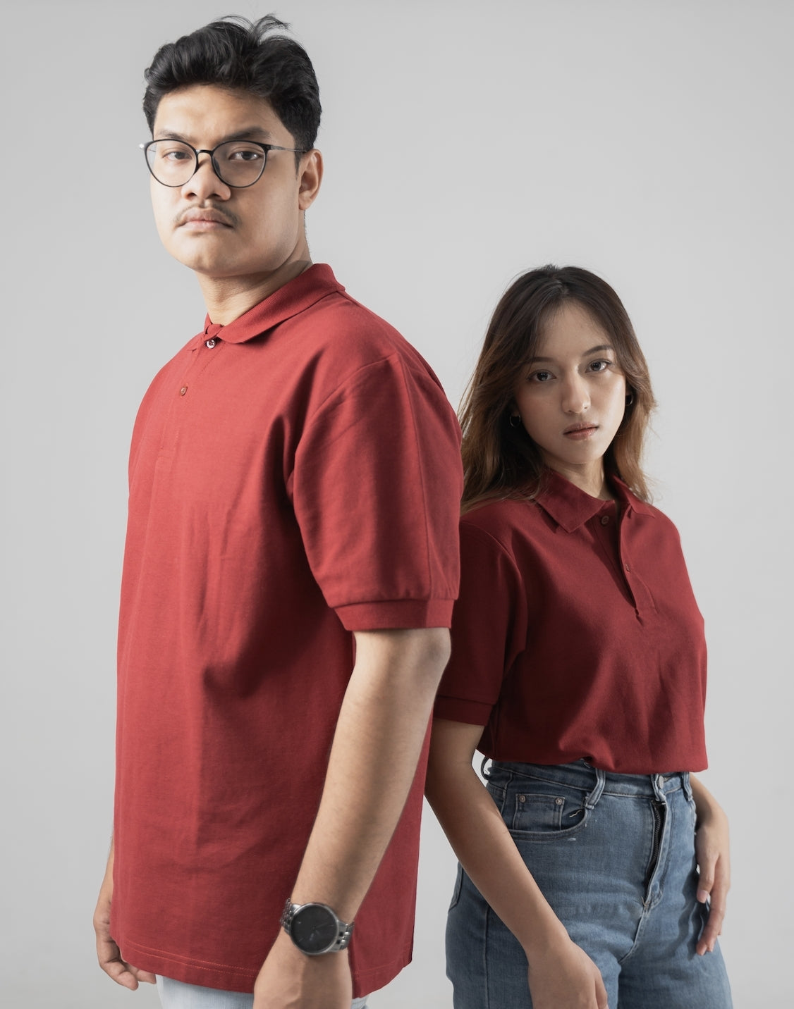 Akita Polo Shirt Maroon