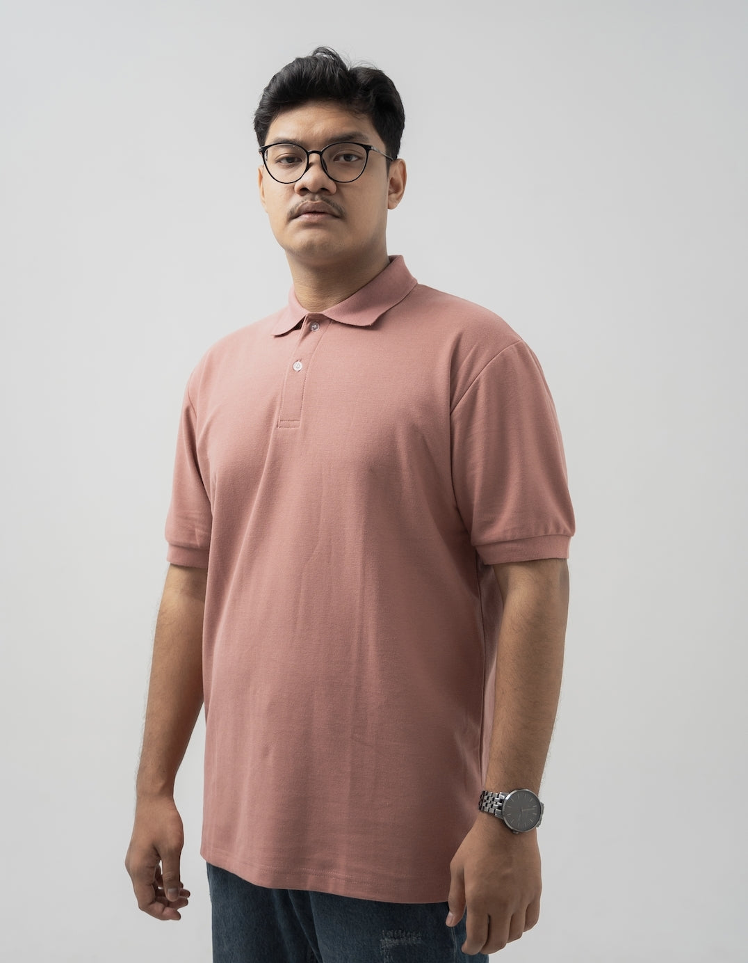 Akita Polo Shirt Dusty Rose