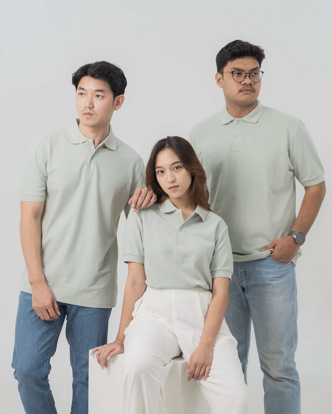 Akita Polo Shirt Mint Green