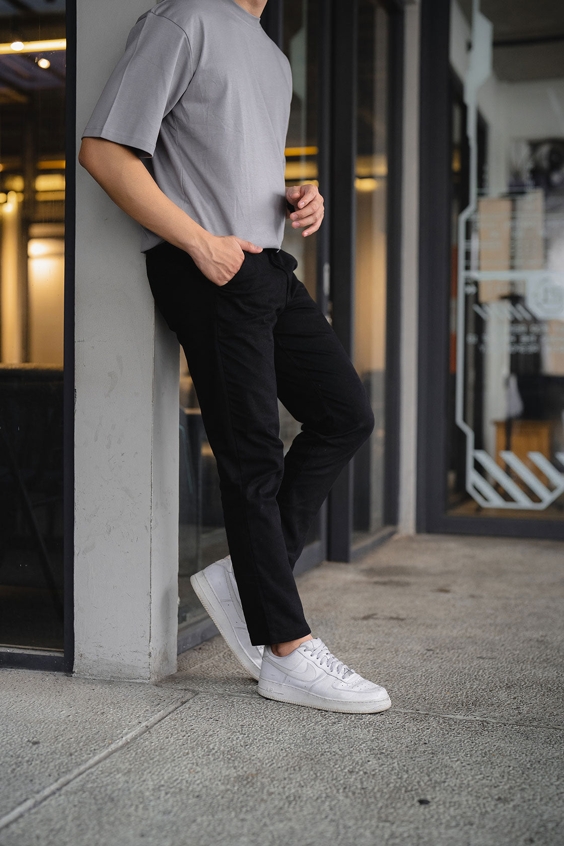 Long Pants Chino Black