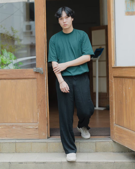 Osaka Oversize Tshirt Pine Green