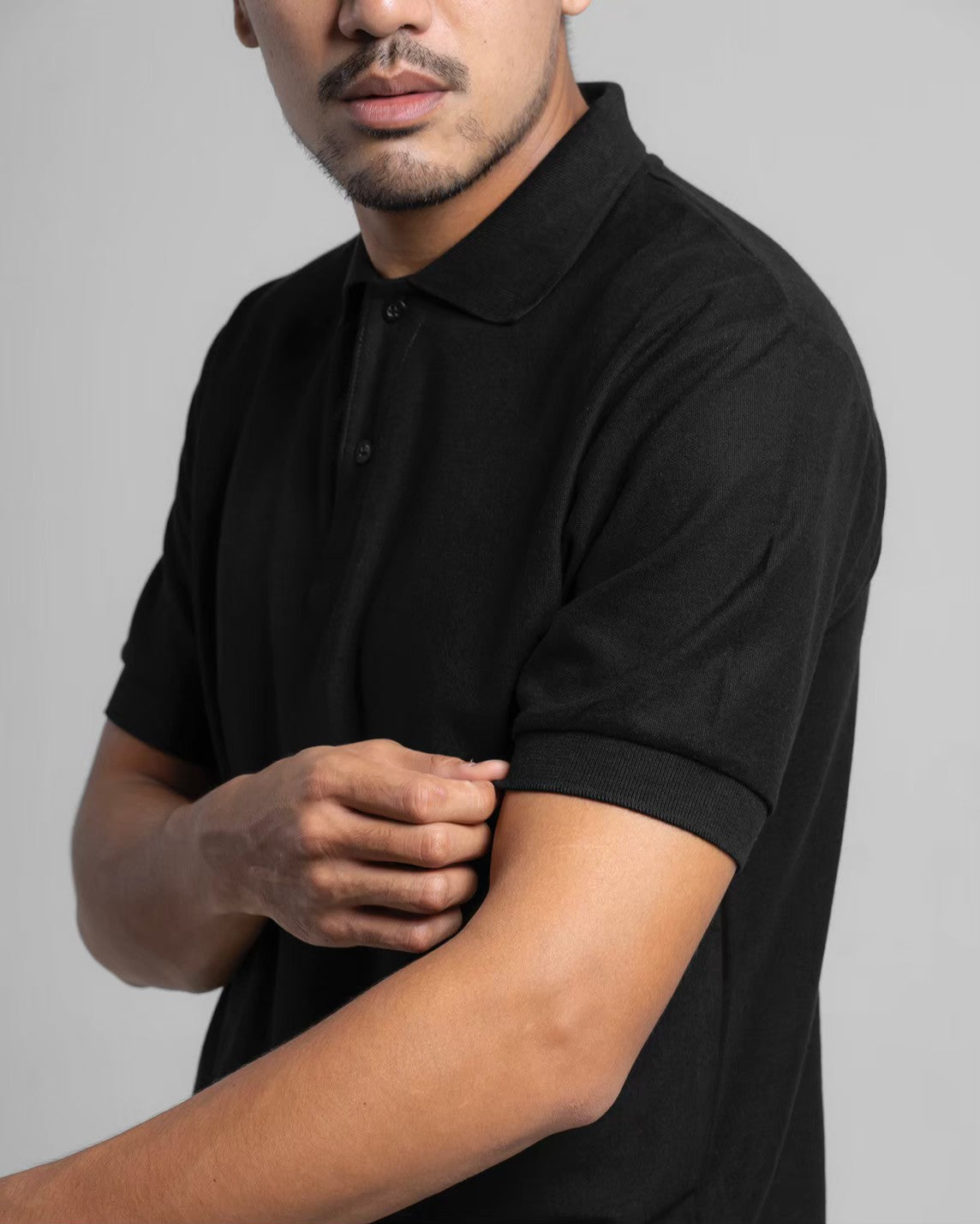 Akita Polo Shirt Black