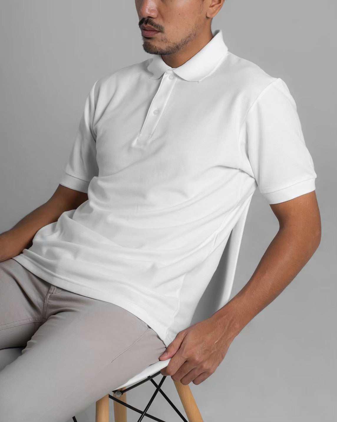 Akita Polo Shirt White