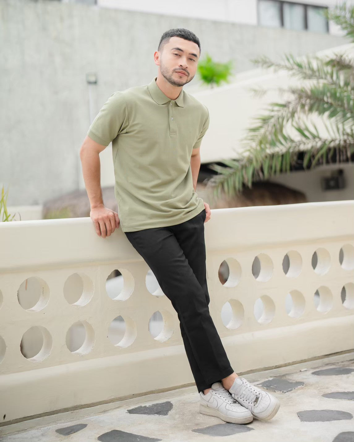 Akita Polo Shirt Sage