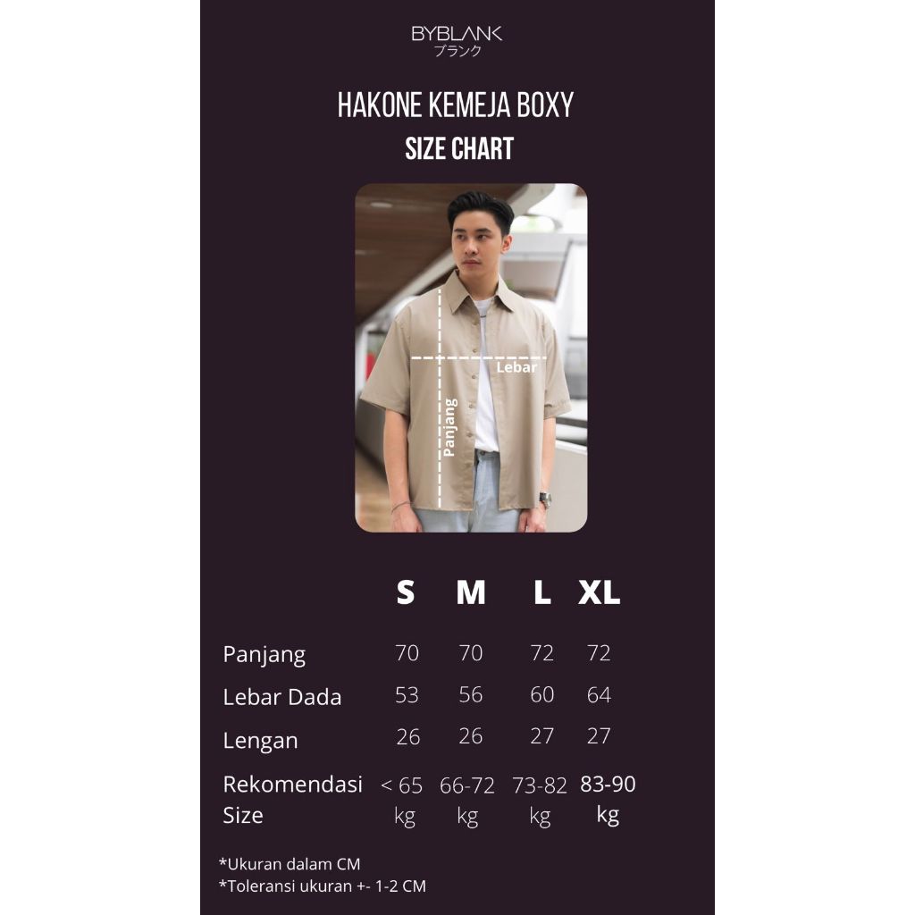 Hakone Kemeja Boxy Fit Superfine Cotton In Grey