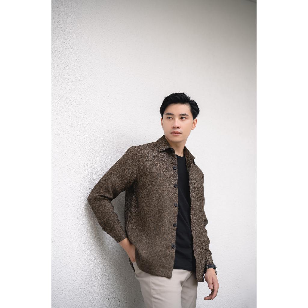 Shinjuku Kemeja Overshirt Lengan Panjang Brown – Kemeja Luaran Premium Coklat – BYBLANK