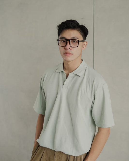 Nara Polo Oversize Mint Green